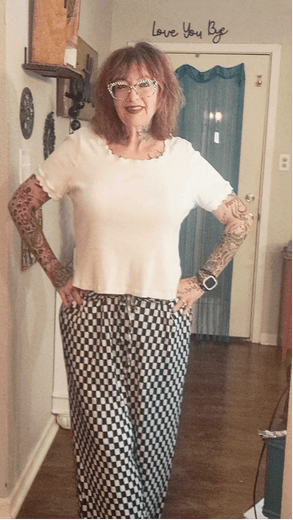 Elisa after losing weight with Elara