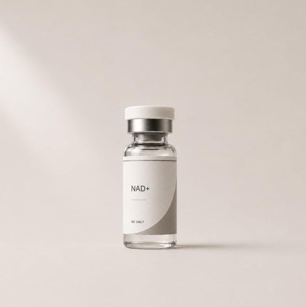 An NAD+ vial